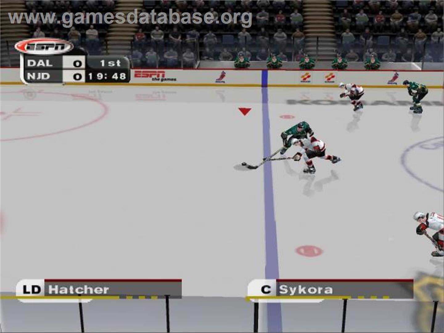 Espn National Hockey Night - Sony Playstation 2 - Artwork - In Game