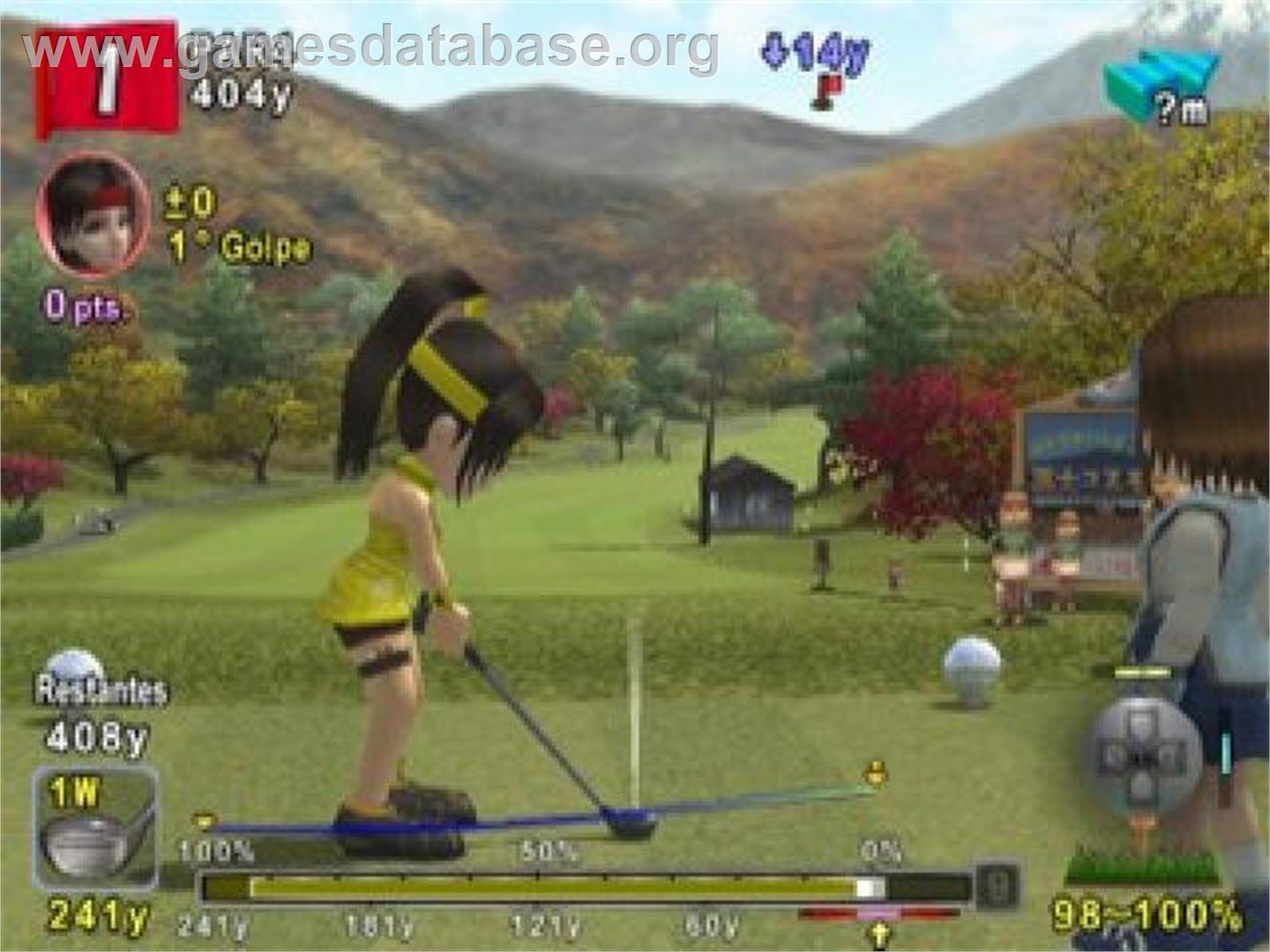 Everybody's Golf - Sony Playstation 2 - Artwork - In Game