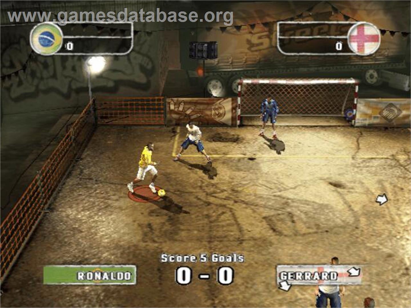 FIFA Street 2 - Sony Playstation 2 - Artwork - In Game