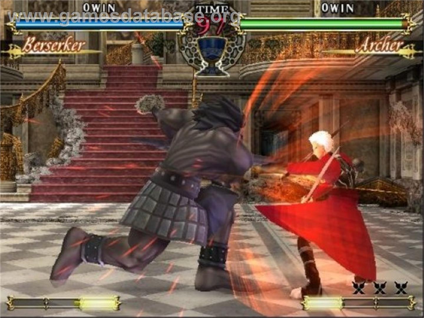 Fate/unlimited Codes - Sony Playstation 2 - Artwork - In Game