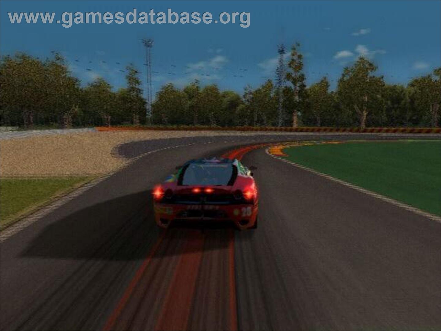 Ferrari Challenge - Trofeo Pirelli - Sony Playstation 2 - Artwork - In Game