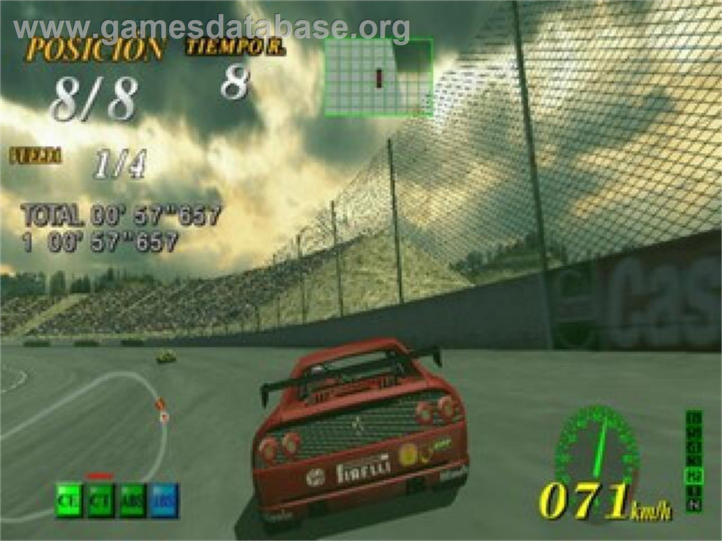 Ferrari F355 Challenge - Sony Playstation 2 - Artwork - In Game