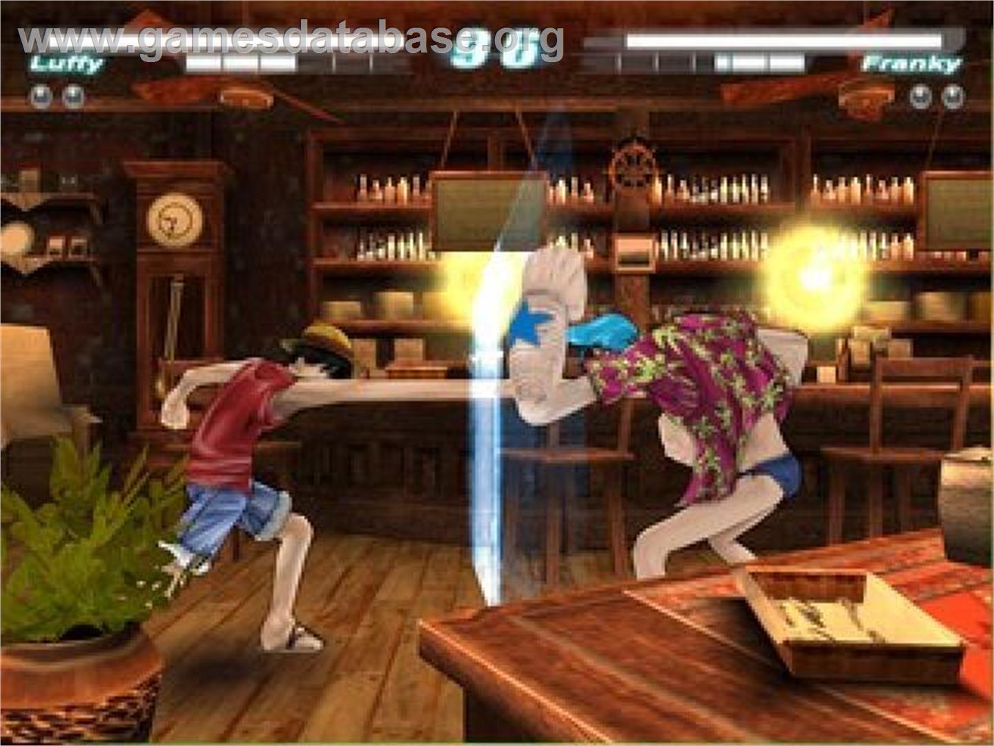 Fighting For One Piece - Sony Playstation 2 - Artwork - In Game