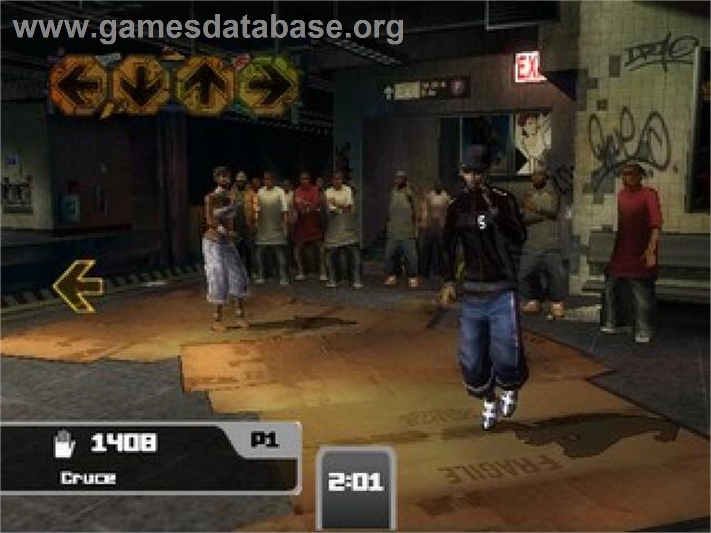 Flow - Urban Dance Uprising - Sony Playstation 2 - Artwork - In Game