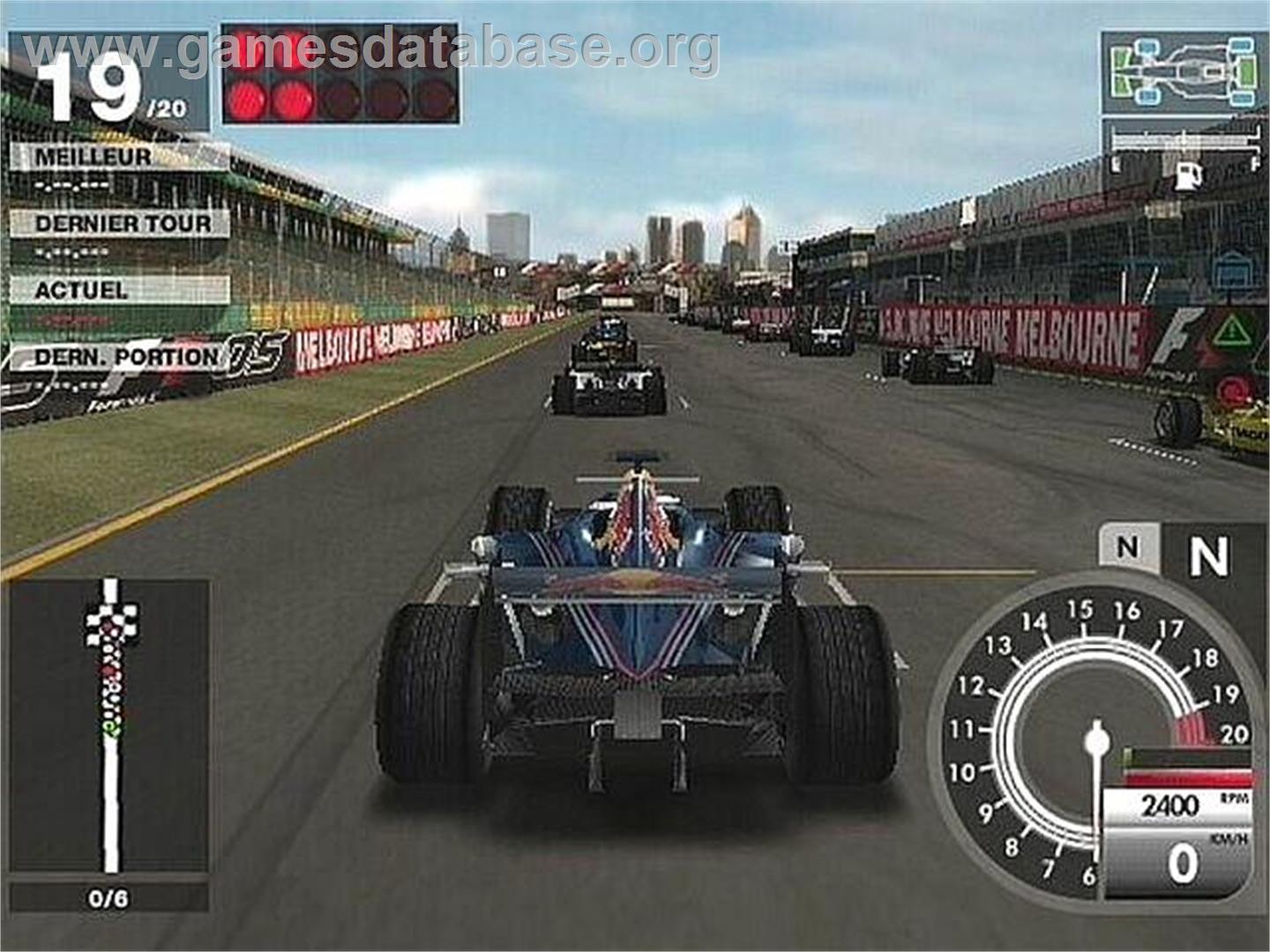 Formula One 05 - Sony Playstation 2 - Artwork - In Game