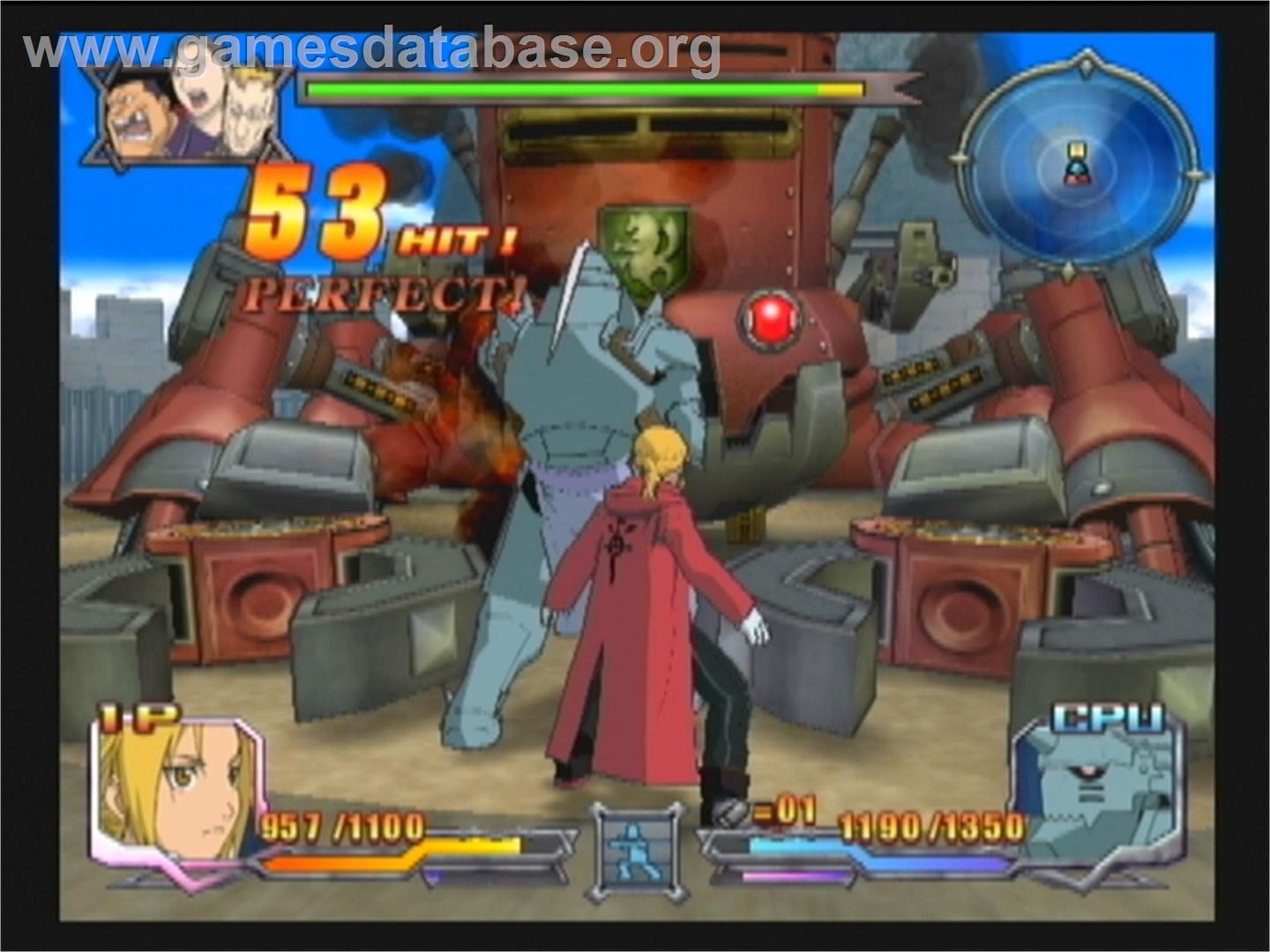 Fullmetal Alchemist 3 - Kami O Tsugu Shoujo - Sony Playstation 2 - Artwork - In Game