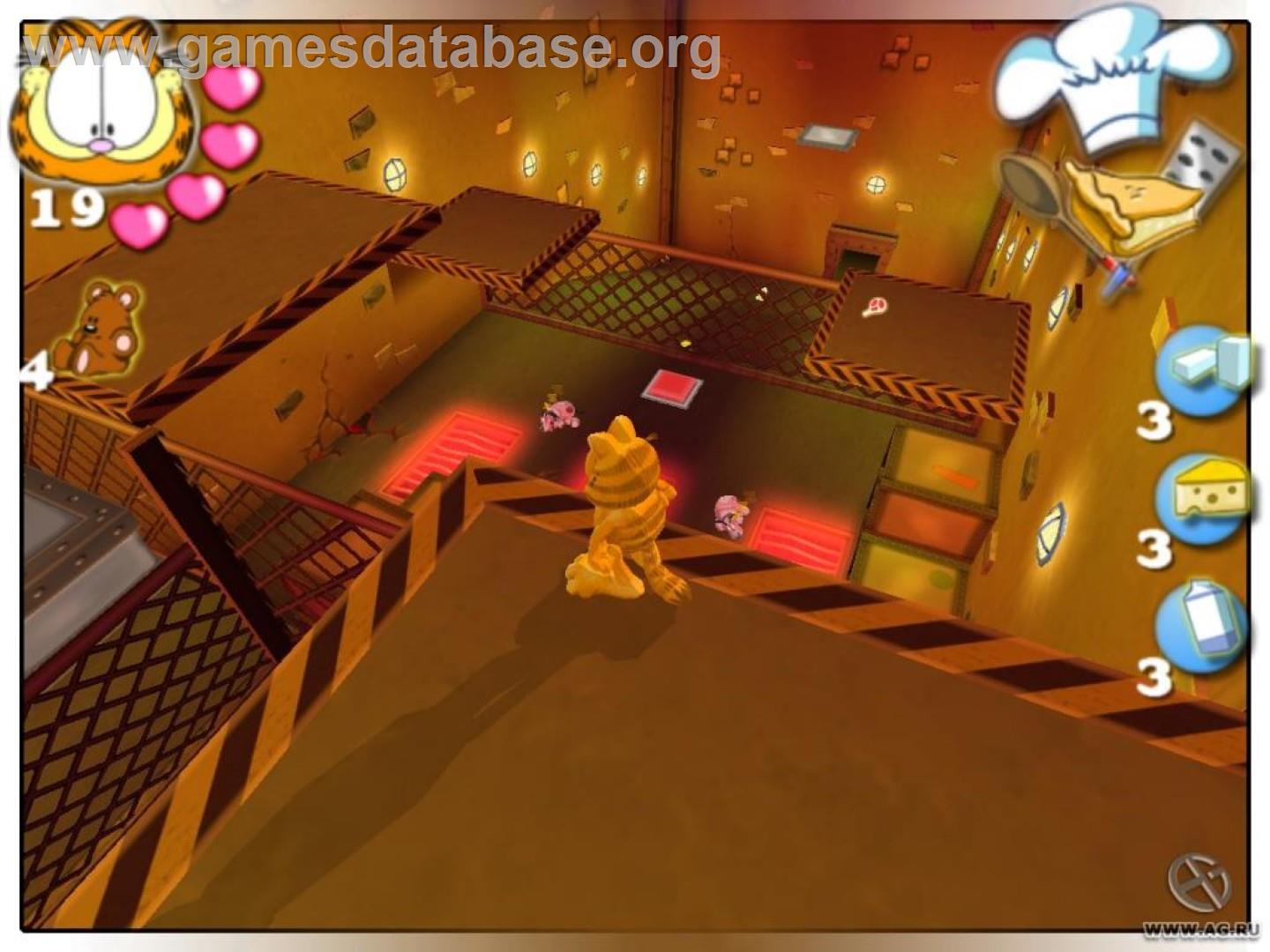 Garfield - Saving Arlene - Sony Playstation 2 - Artwork - In Game