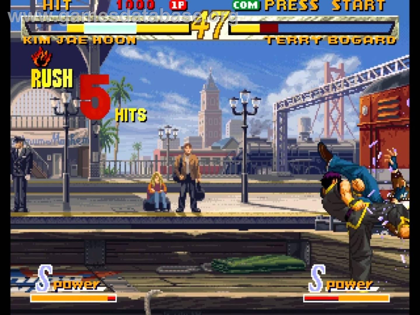 Garou - Mark of the Wolves - Sony Playstation 2 - Artwork - In Game
