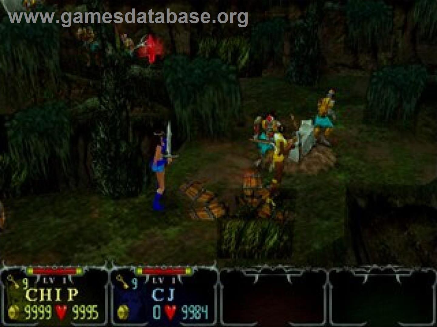 Gauntlet - Dark Legacy - Sony Playstation 2 - Artwork - In Game