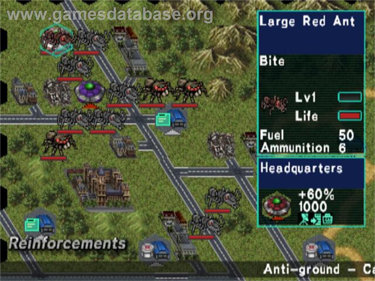 Global Defence Force - Tactics - Sony Playstation 2 - Artwork - In Game