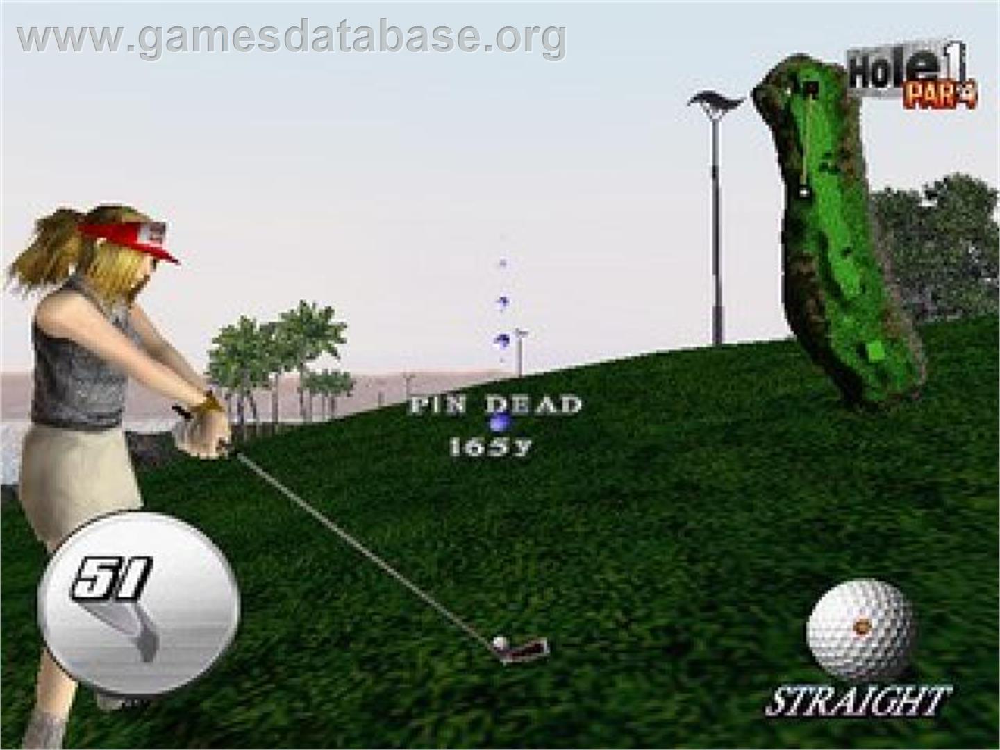 Go Go Golf - Sony Playstation 2 - Artwork - In Game