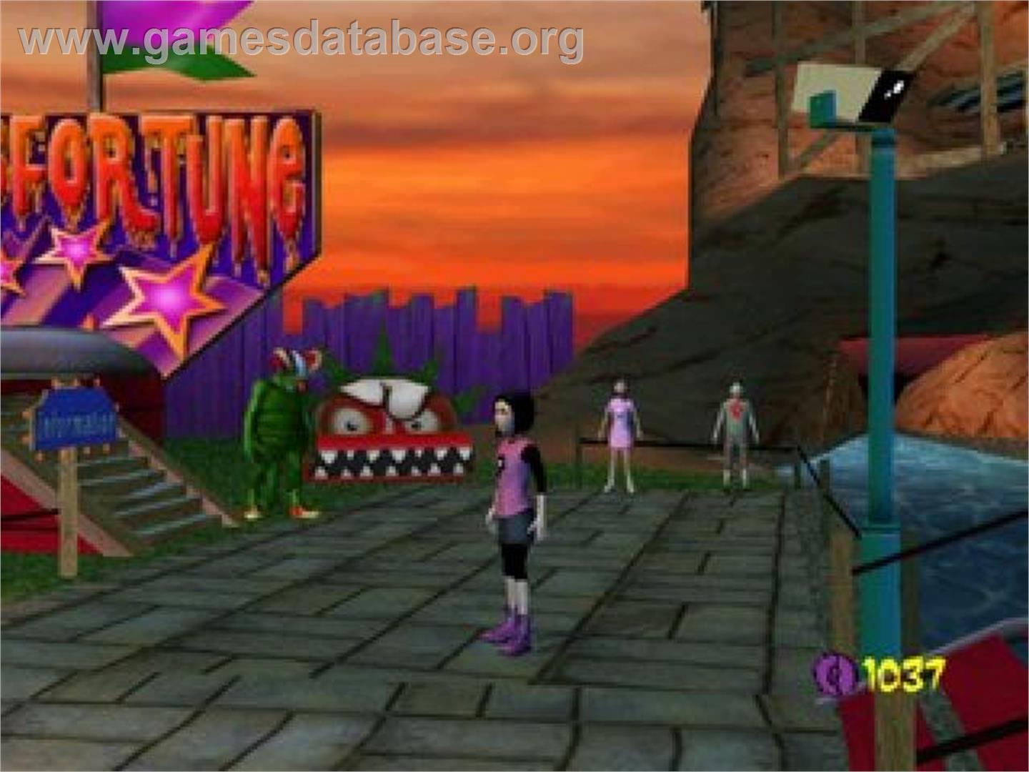 Goosebumps Horrorland - Sony Playstation 2 - Artwork - In Game