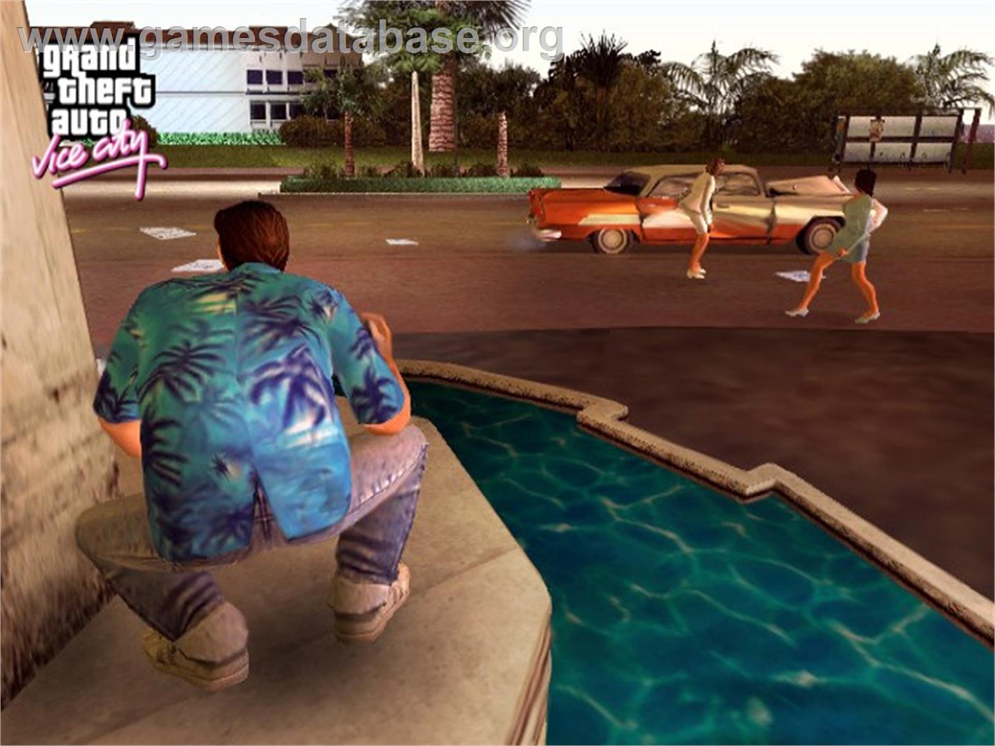 Grand Theft Auto - Vice City - Sony Playstation 2 - Artwork - In Game
