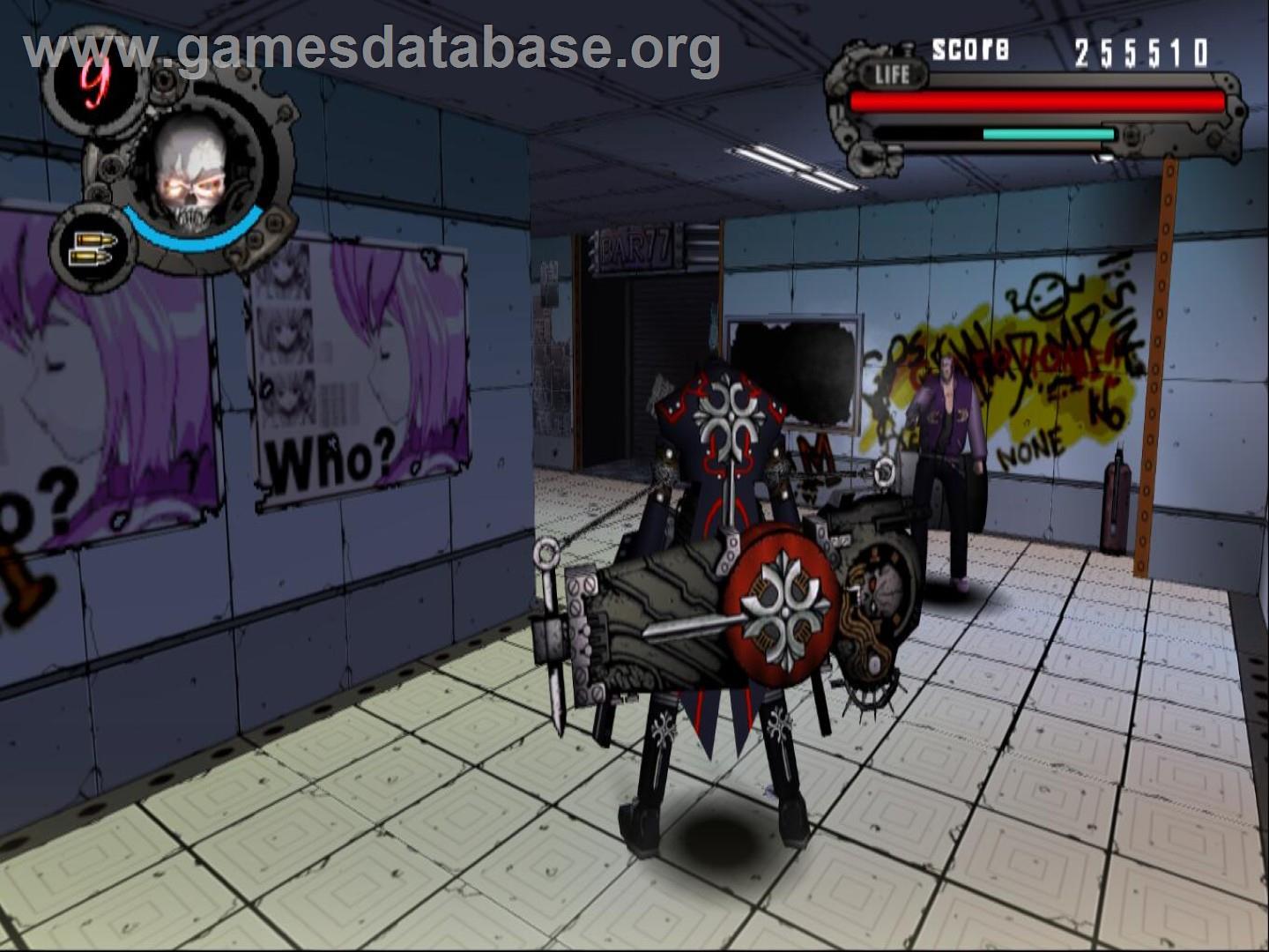 Gungrave - Sony Playstation 2 - Artwork - In Game