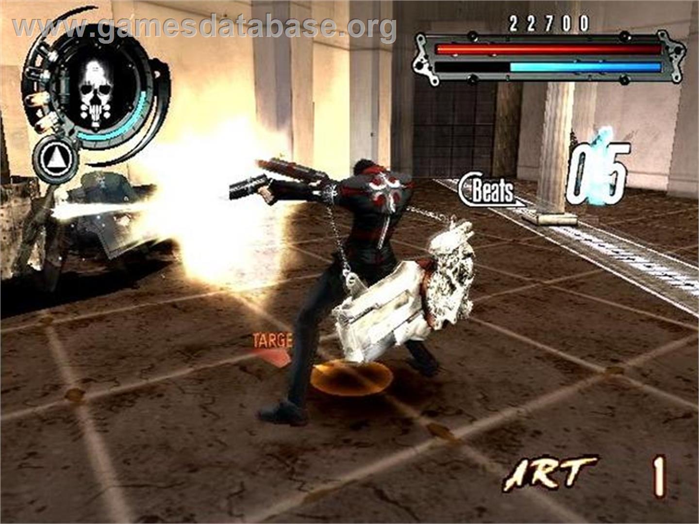 Gungrave - Overdose - Sony Playstation 2 - Artwork - In Game