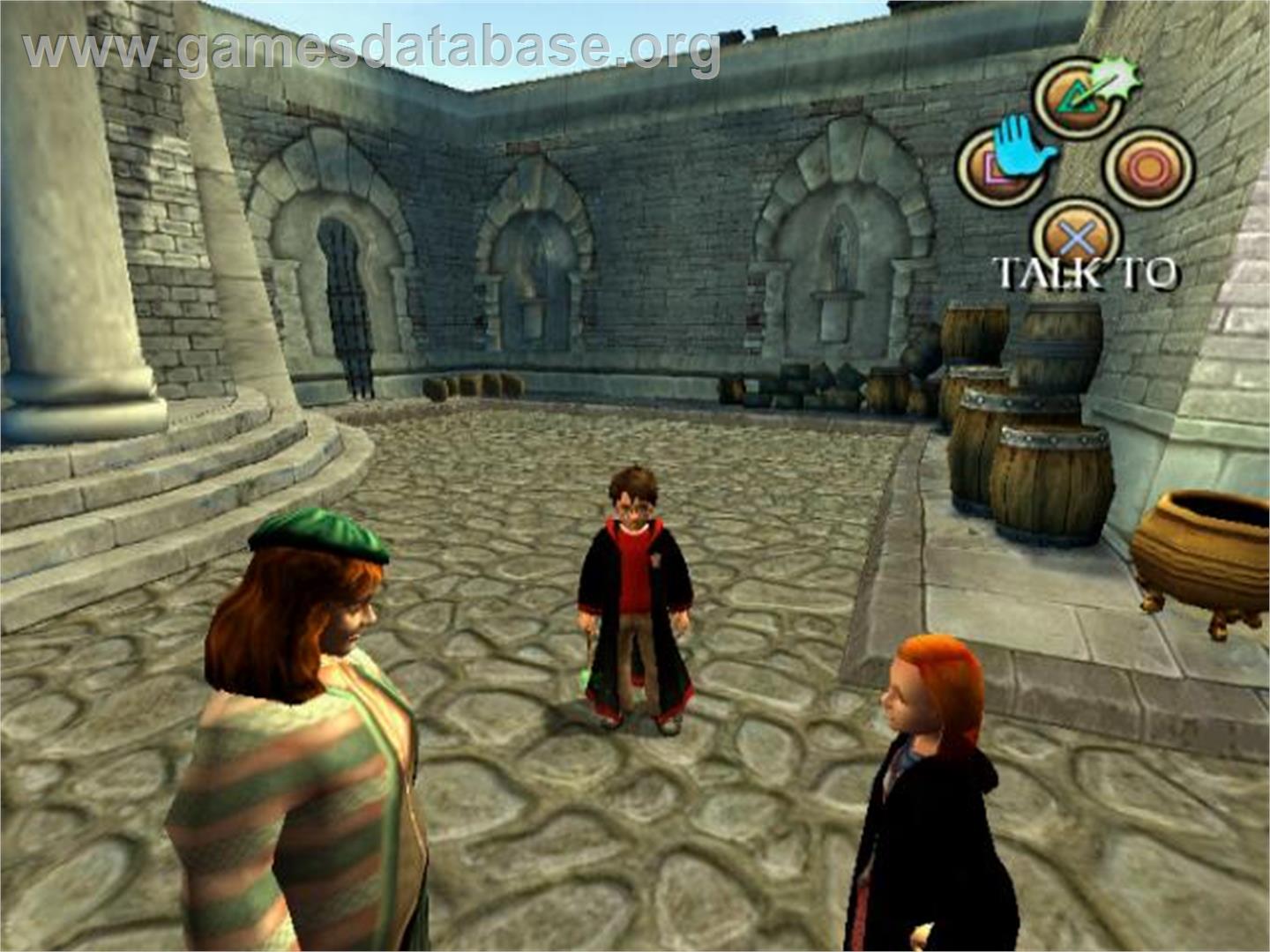 Harry Potter And The Chamber Of Secrets - Sony Playstation 2 - Artwork - In Game