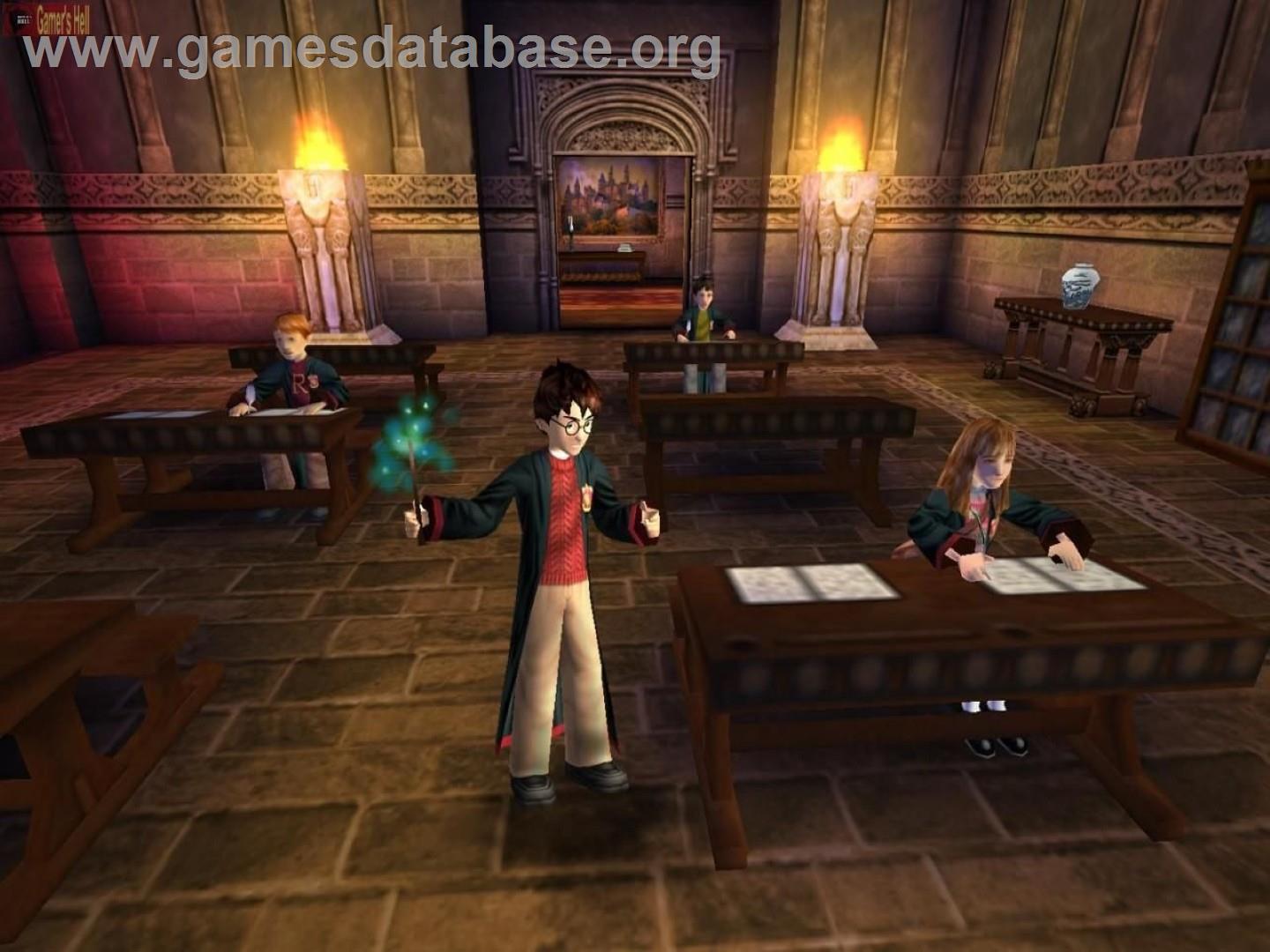 Harry Potter And The Philosopher's Stone - Sony Playstation 2 - Artwork - In Game