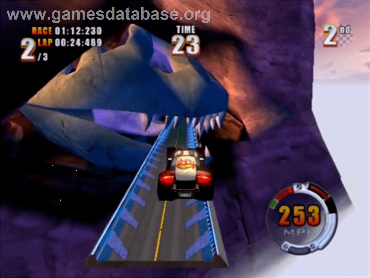 Hot Wheels: Stunt Track Challenge - Sony Playstation 2 - Artwork - In Game