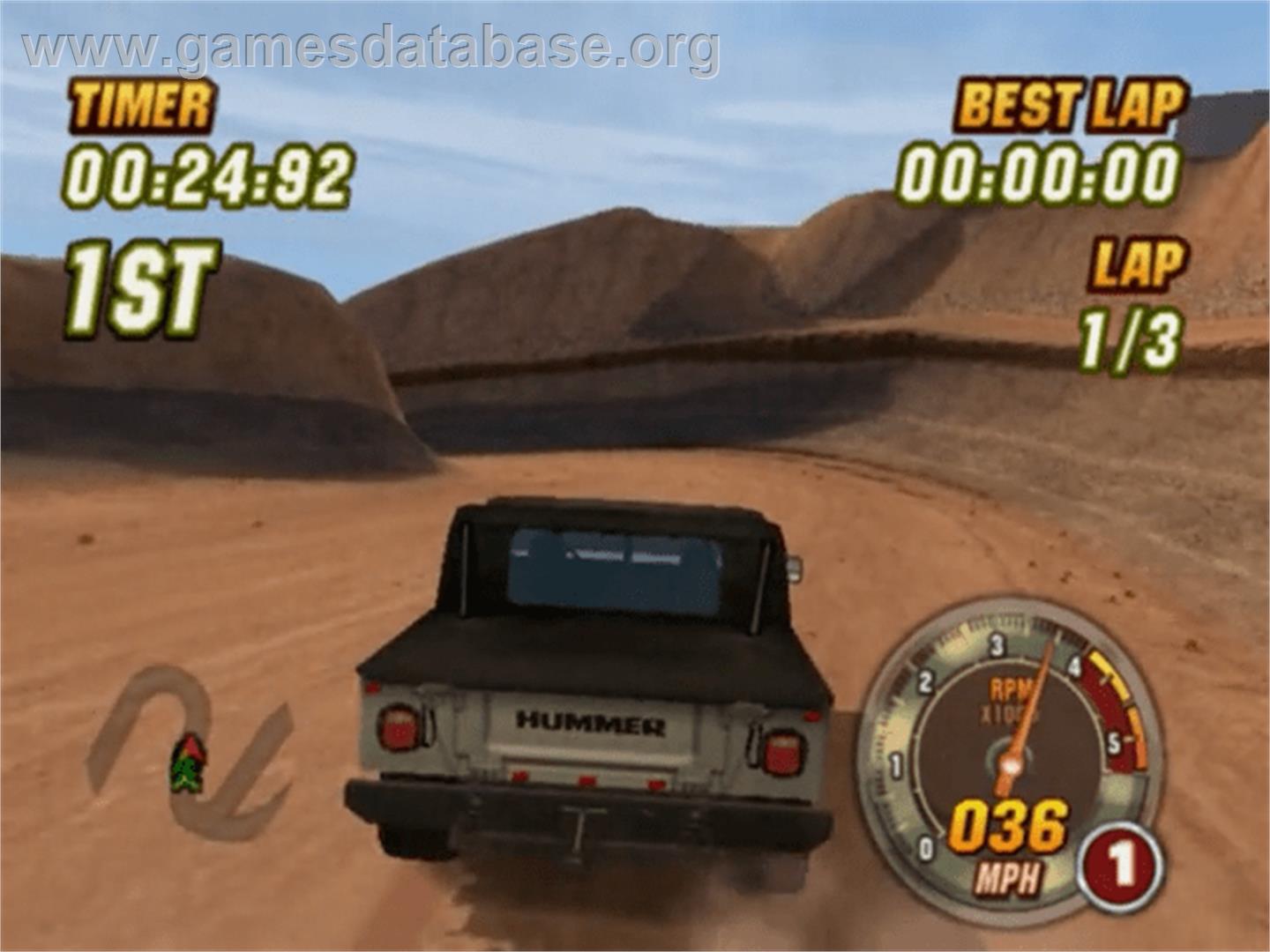 Hummer: Badlands - Sony Playstation 2 - Artwork - In Game