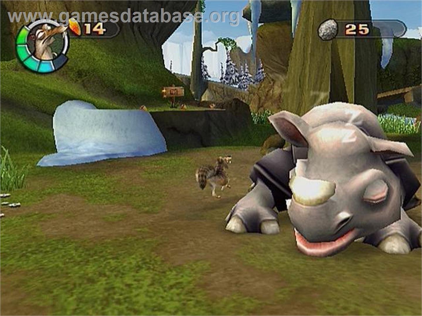 Ice Age 2 - The Meltdown - Sony Playstation 2 - Artwork - In Game