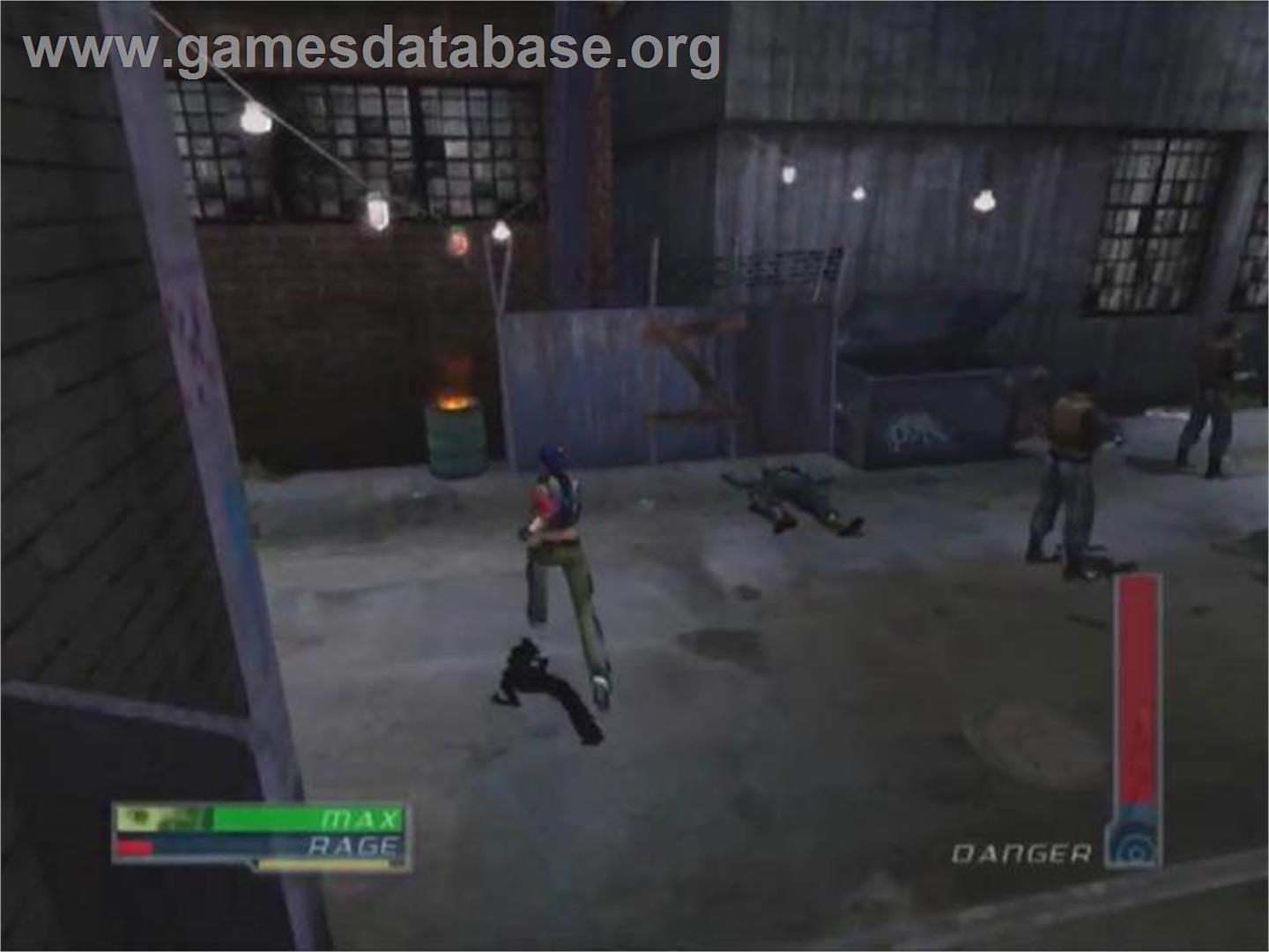 James Cameron's Dark Angel - Sony Playstation 2 - Artwork - In Game