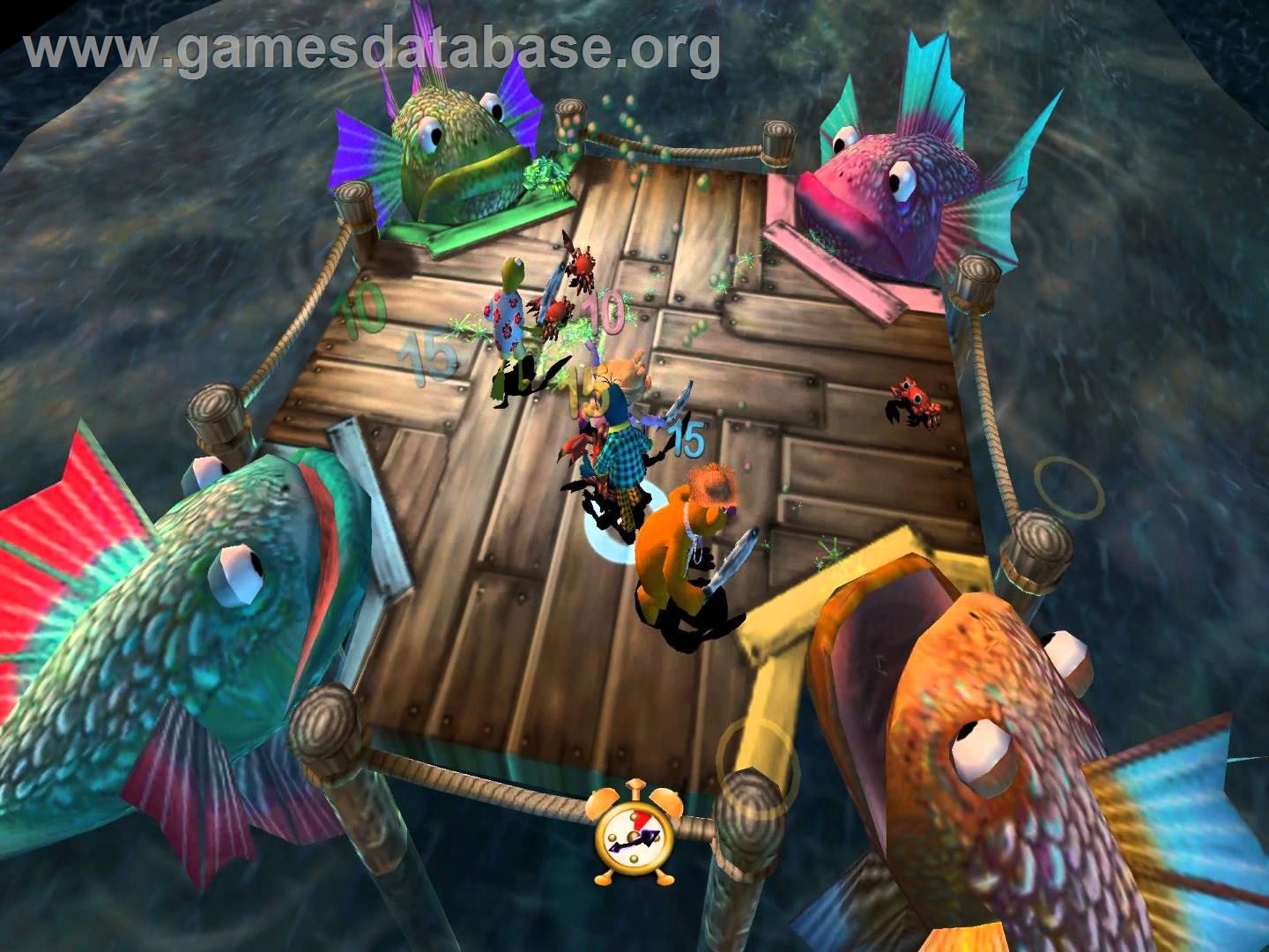 Jim Henson's Muppets Party Cruise - Sony Playstation 2 - Artwork - In Game