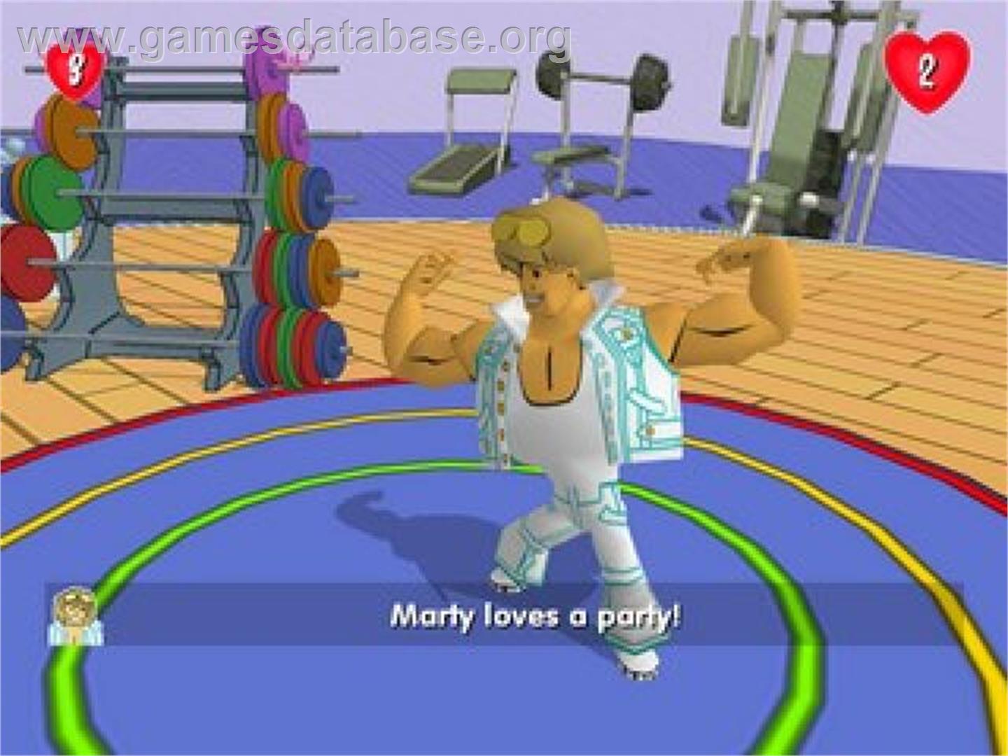 Johnny Bravo In The Hukka-mega-mighty-ultra-extreme Date-o-rama! - Sony Playstation 2 - Artwork - In Game