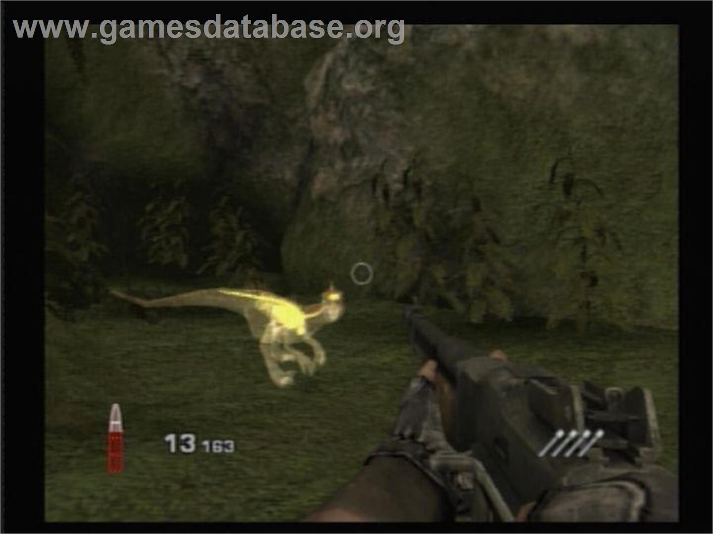 Jurassic - The Hunted - Sony Playstation 2 - Artwork - In Game