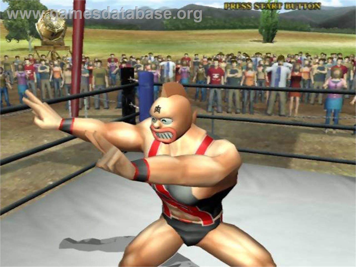 Kinnikuman - Muscle Grand Prix 2 - Tokumori - Sony Playstation 2 - Artwork - In Game