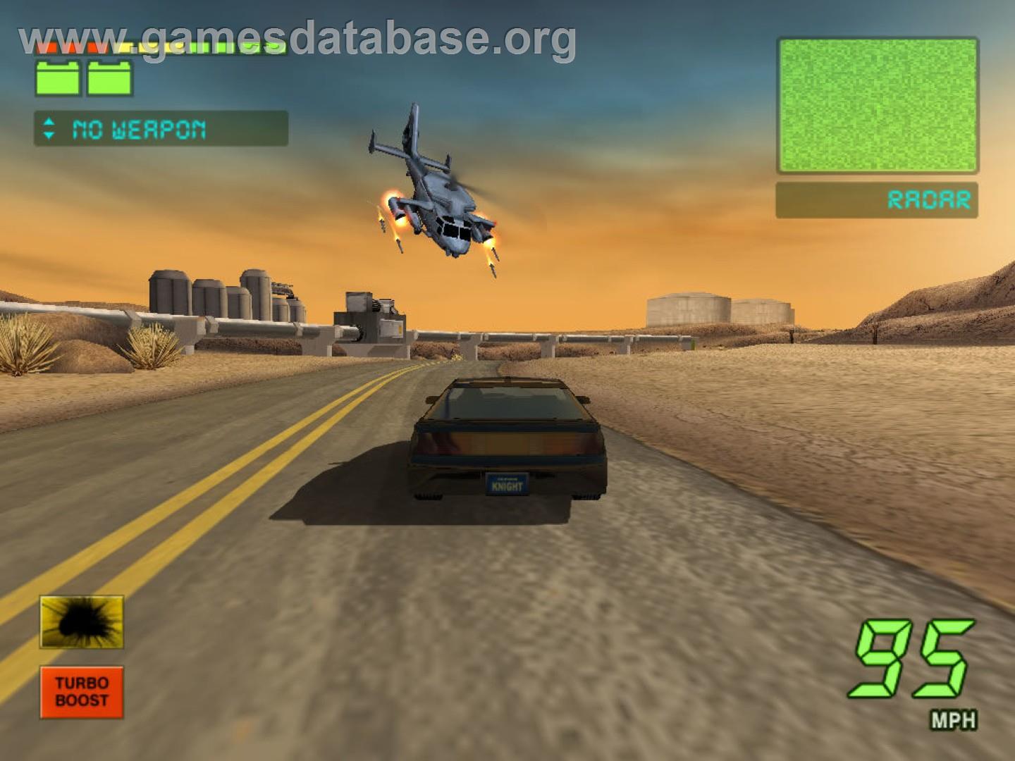 Knight Rider 2 - The Game - Sony Playstation 2 - Artwork - In Game