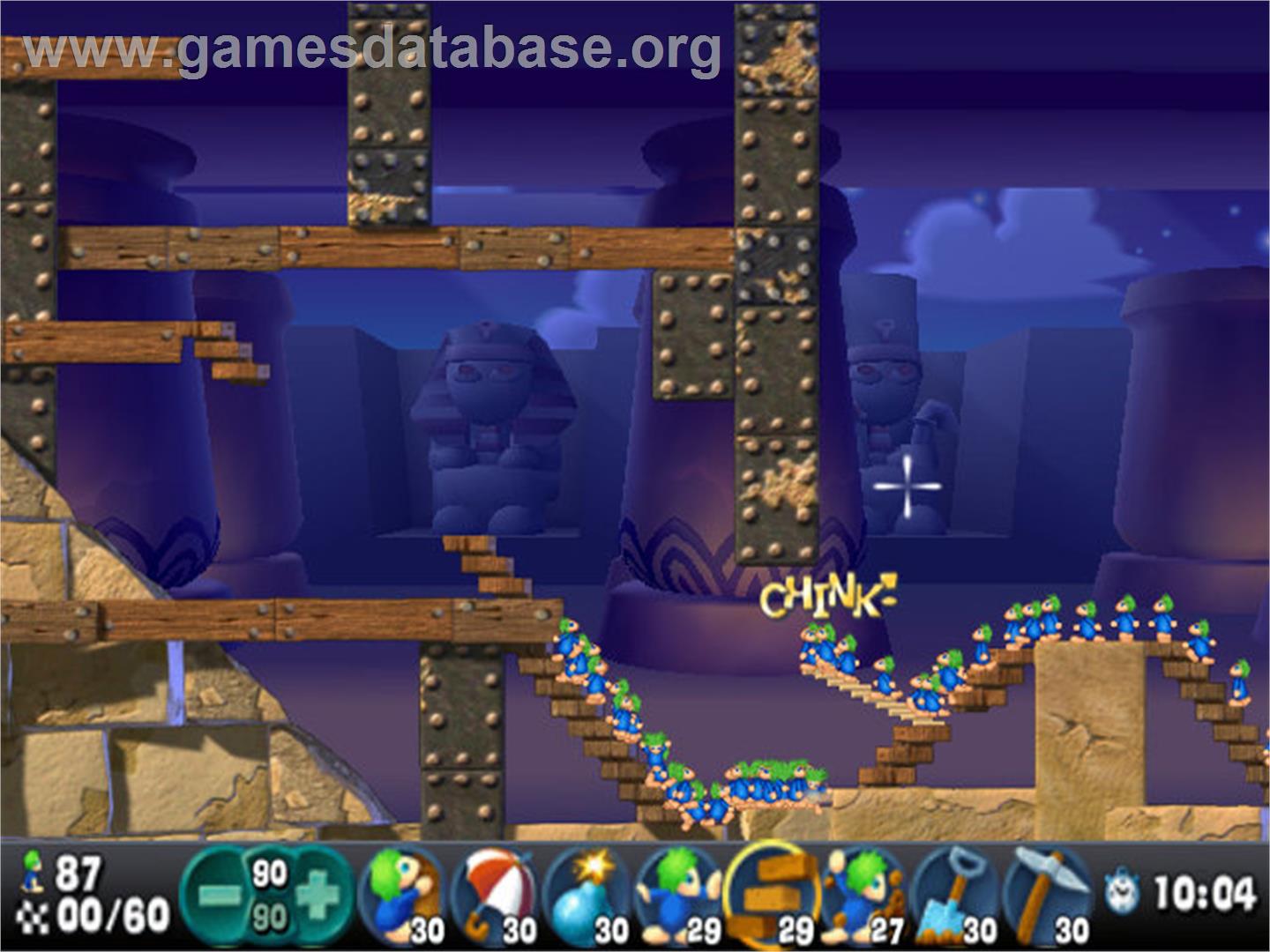 Lemmings - Sony Playstation 2 - Artwork - In Game