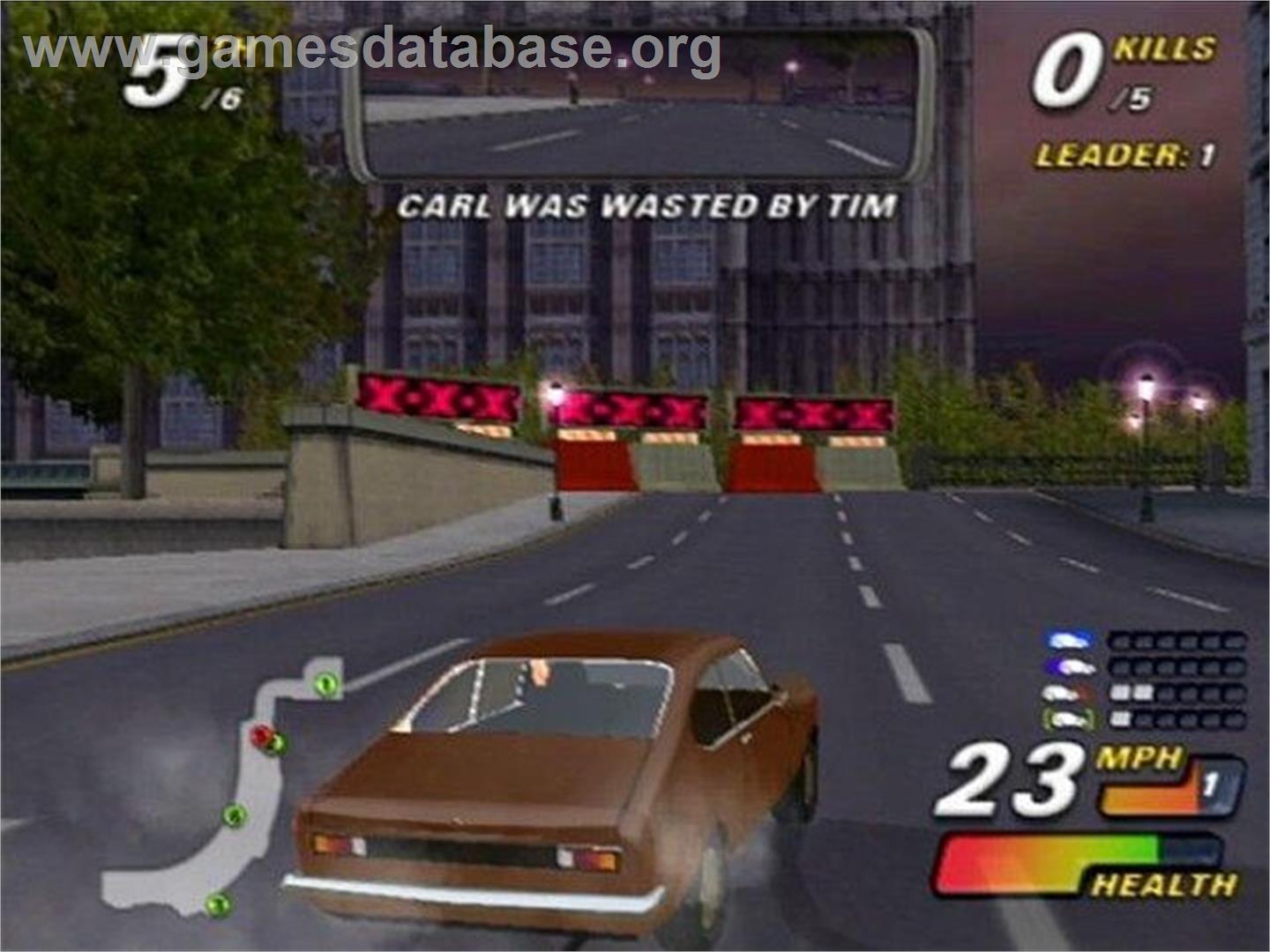 London Racer - Destruction Madness - Sony Playstation 2 - Artwork - In Game