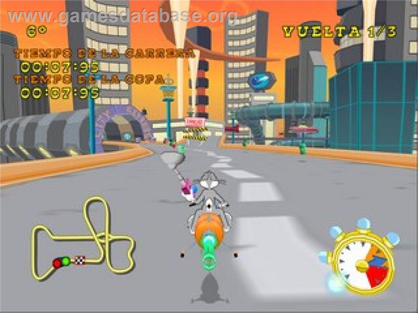 Looney Tunes - Space Race - Sony Playstation 2 - Artwork - In Game