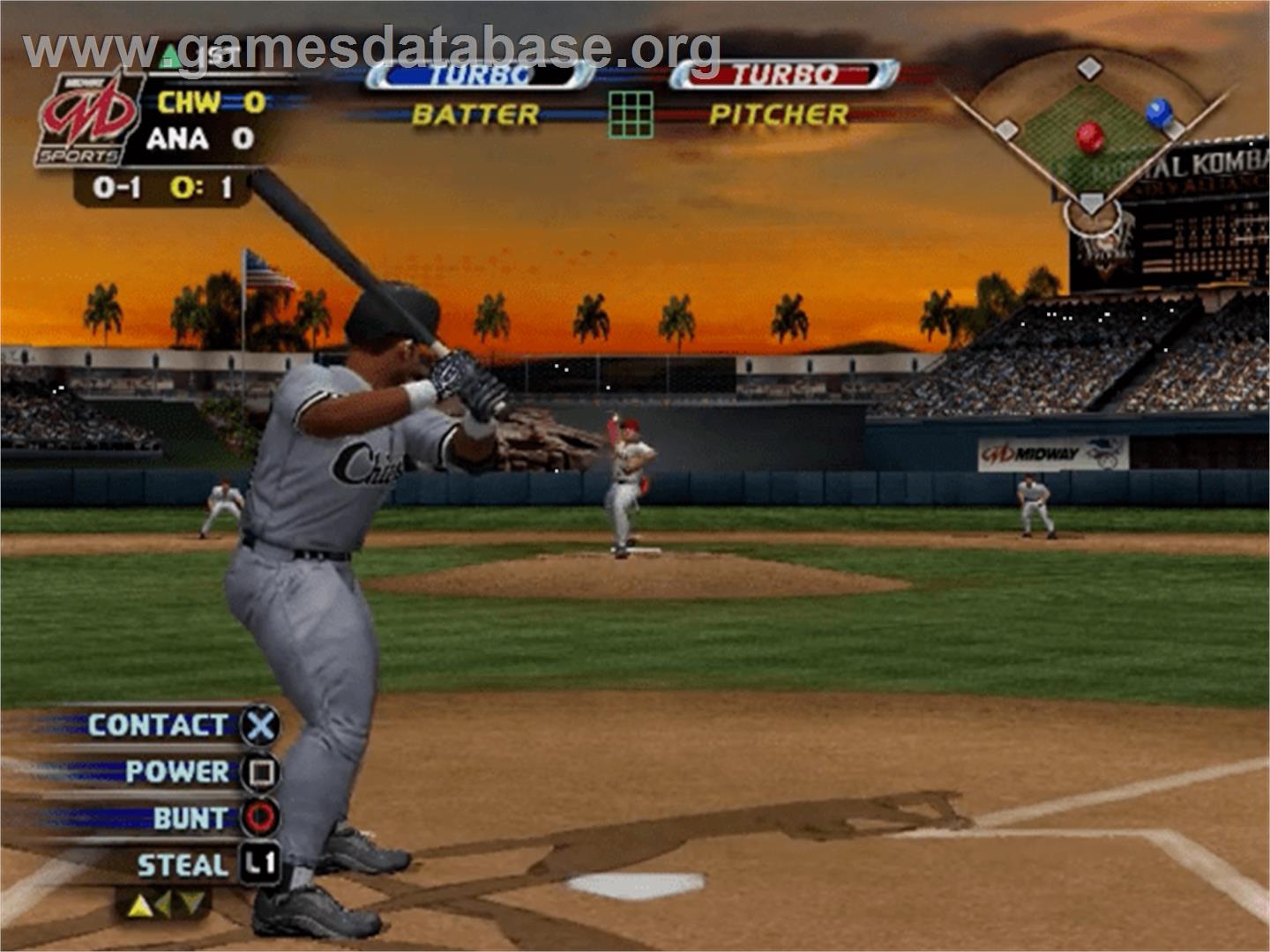 MLB SlugFest 20-03 - Sony Playstation 2 - Artwork - In Game