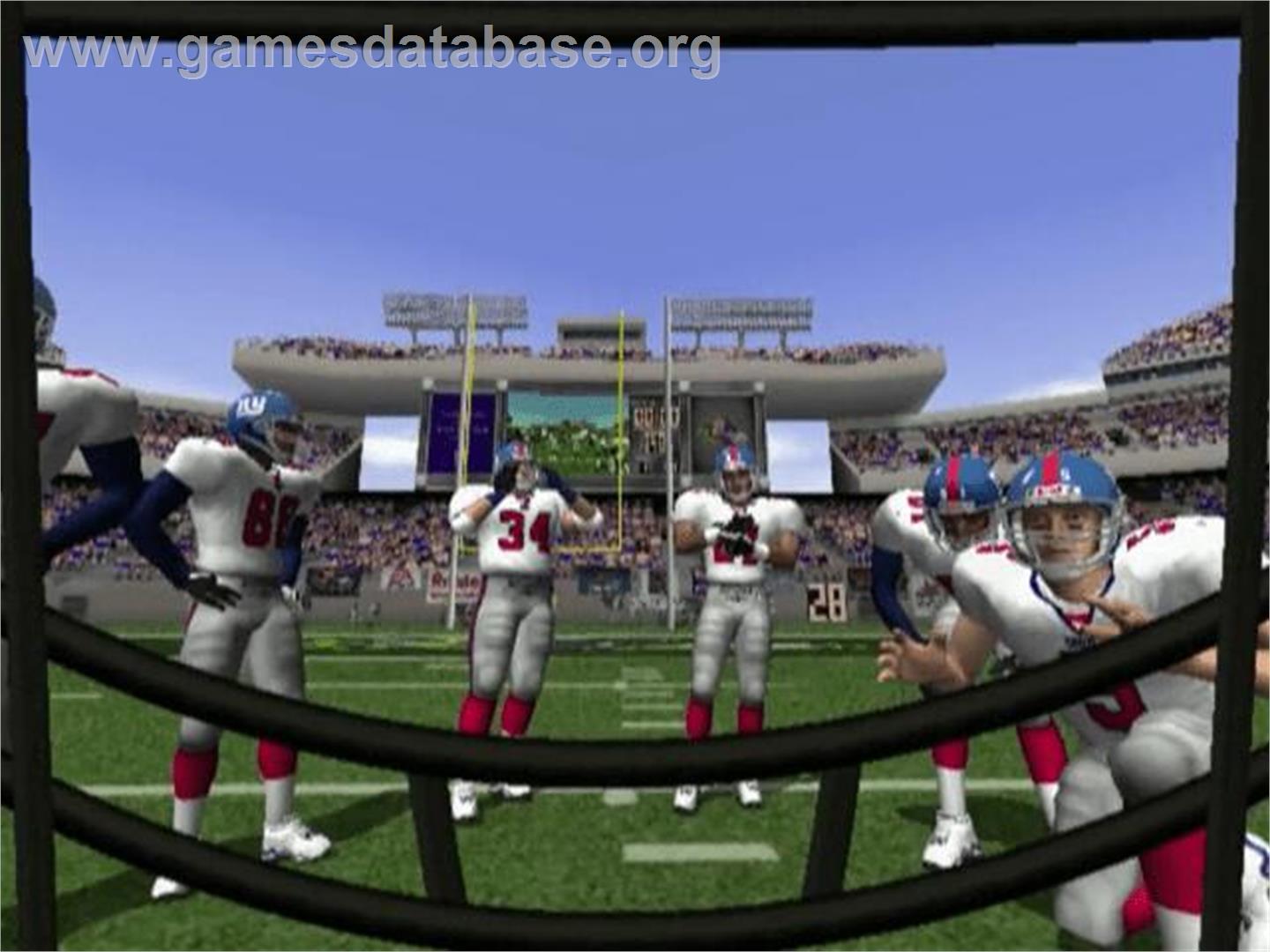 Madden Nfl 2002 - Sony Playstation 2 - Artwork - In Game