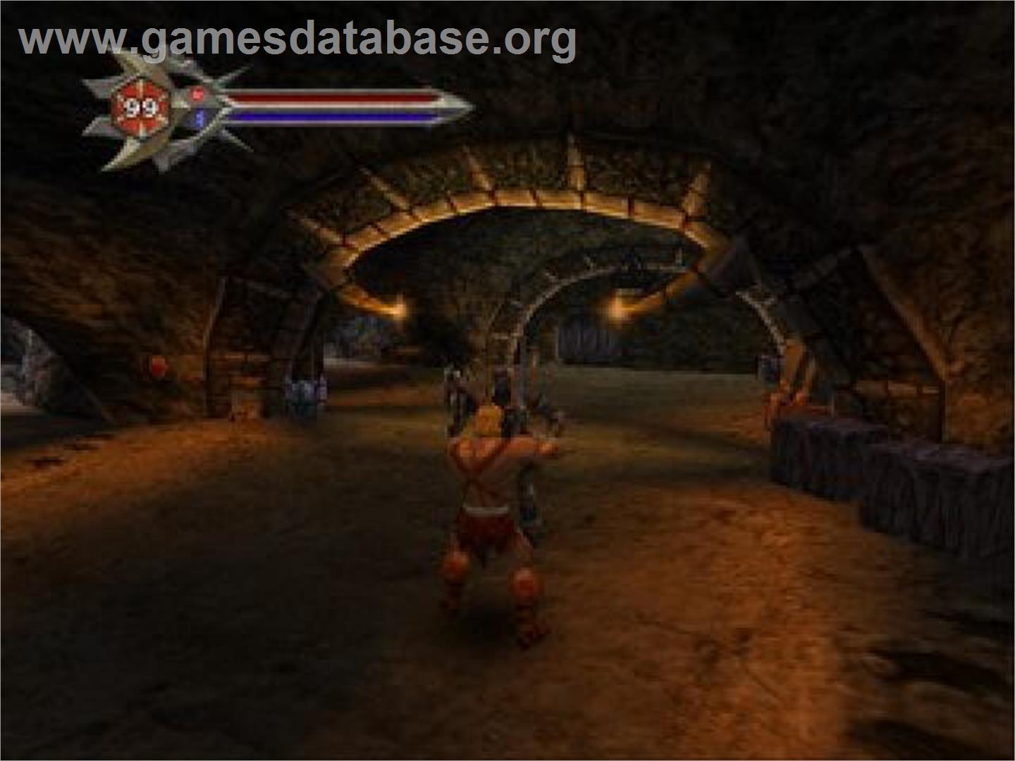 Masters Of The Universe - He-man - Defender Of Grayskull - Sony Playstation 2 - Artwork - In Game