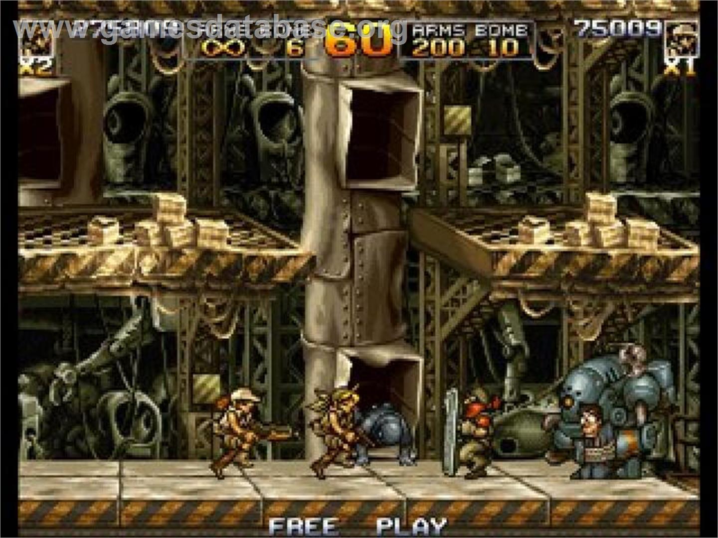 Metal Slug 5 - Sony Playstation 2 - Artwork - In Game