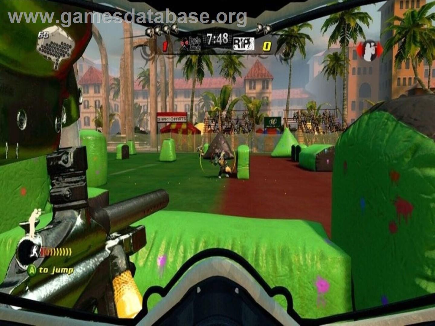 Millennium Championship Paintball 2009 - Sony Playstation 2 - Artwork - In Game