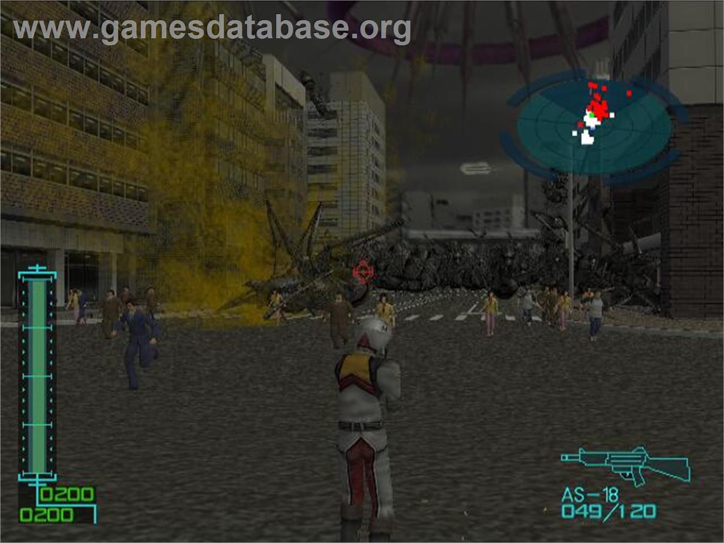 Monster Attack - Sony Playstation 2 - Artwork - In Game
