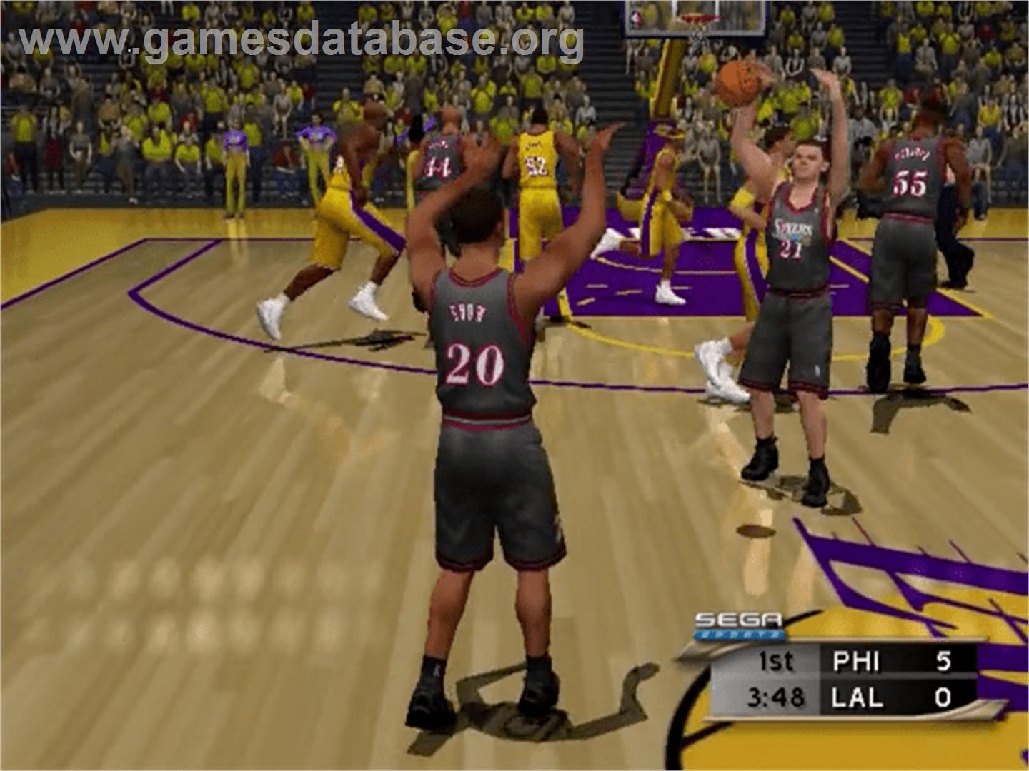 NBA 2K2 - Sony Playstation 2 - Artwork - In Game