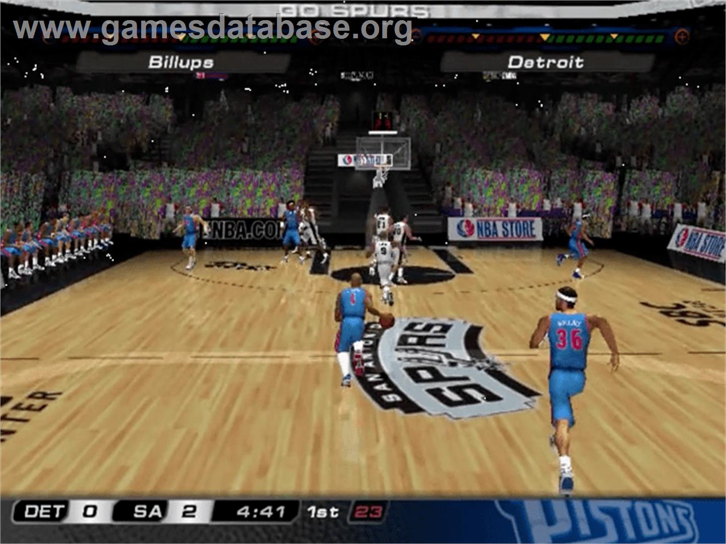 NBA Jam - Sony Playstation 2 - Artwork - In Game