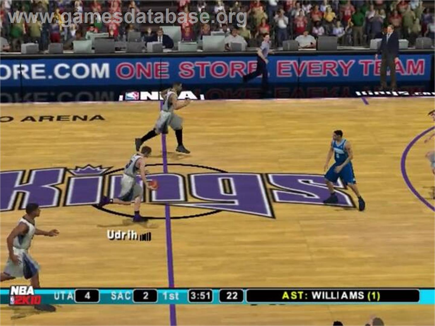Nba 2k10 - Sony Playstation 2 - Artwork - In Game