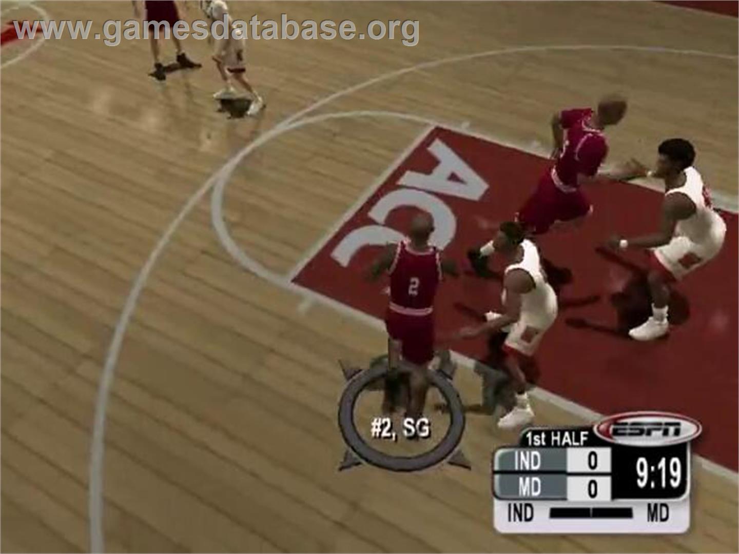 Ncaa College Basketball 2k3 - Sony Playstation 2 - Artwork - In Game