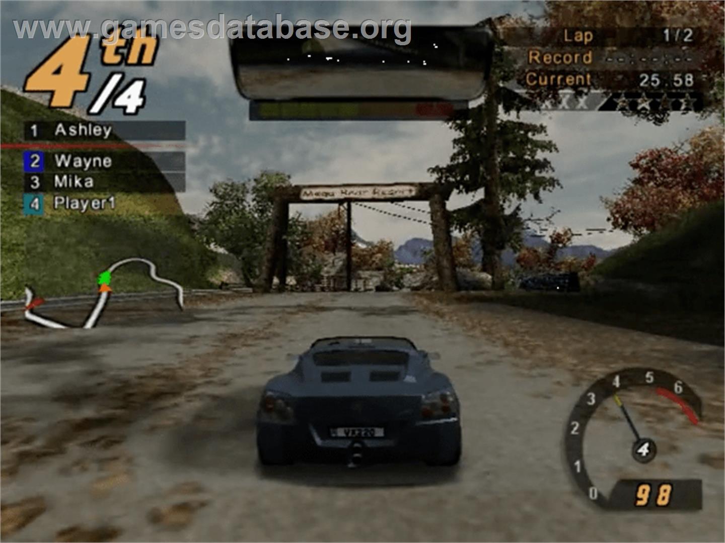 Need for Speed: Hot Pursuit 2 - Sony Playstation 2 - Artwork - In Game