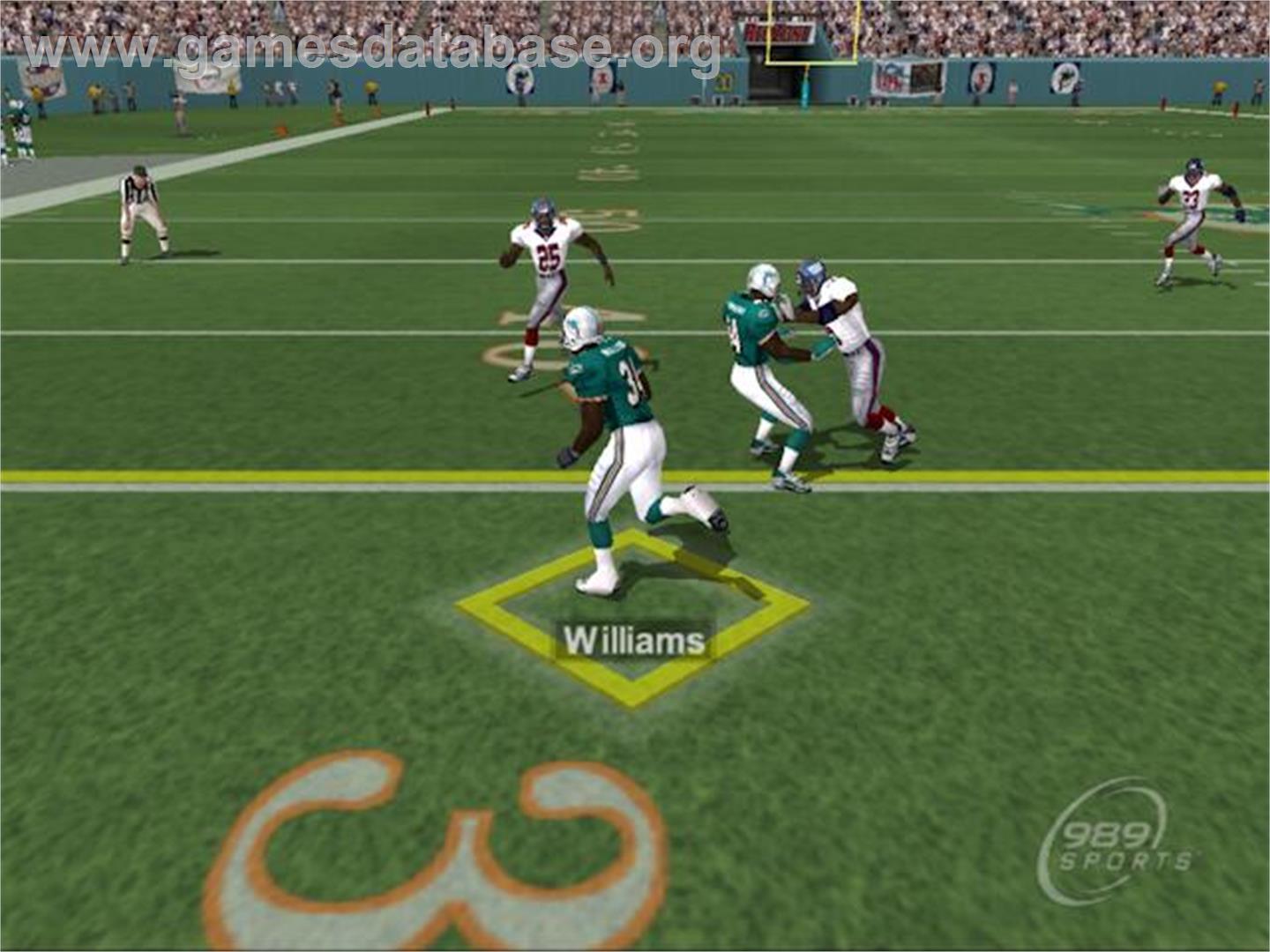 Nfl Gameday 2003 - Sony Playstation 2 - Artwork - In Game
