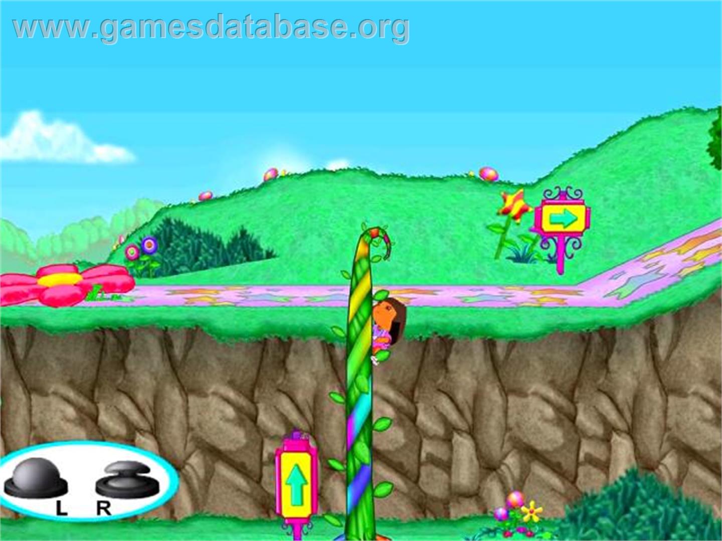 Nickelodeon Dora's Big Birthday Adventure - Sony Playstation 2 - Artwork - In Game
