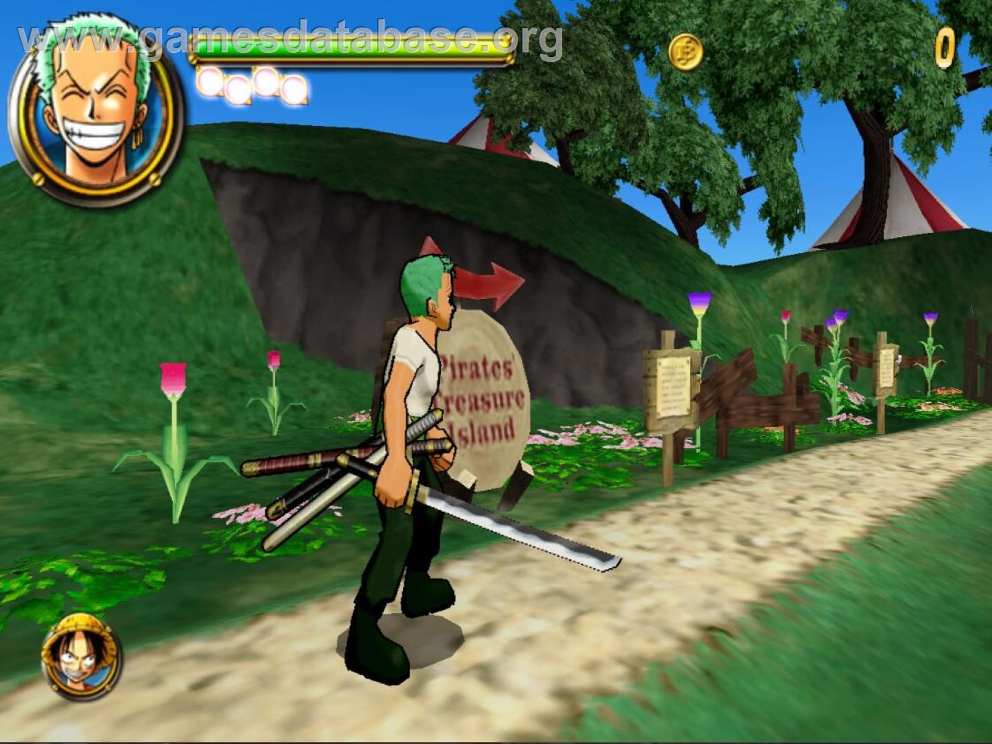 One Piece - Round The Land! - Sony Playstation 2 - Artwork - In Game