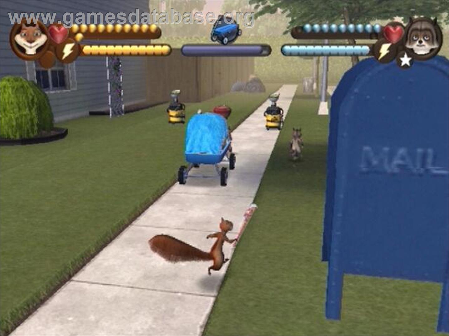 Over The Hedge - Sony Playstation 2 - Artwork - In Game