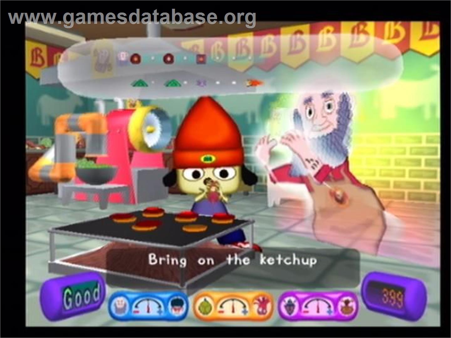 Parappa The Rapper 2 - Sony Playstation 2 - Artwork - In Game