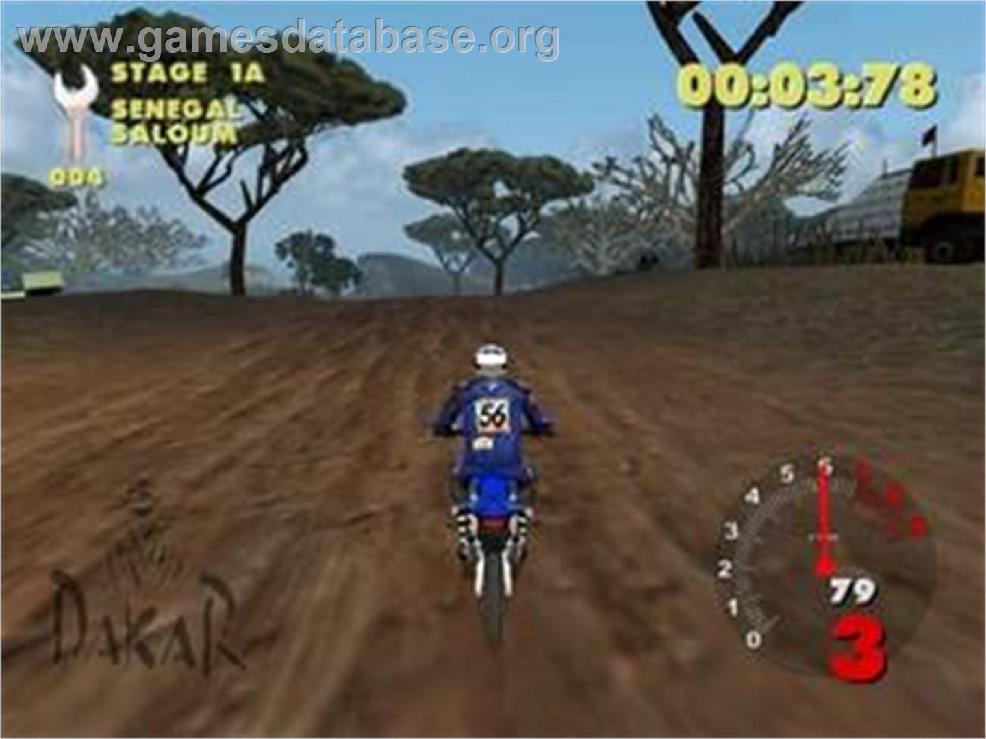 Paris-dakar Rally - Sony Playstation 2 - Artwork - In Game